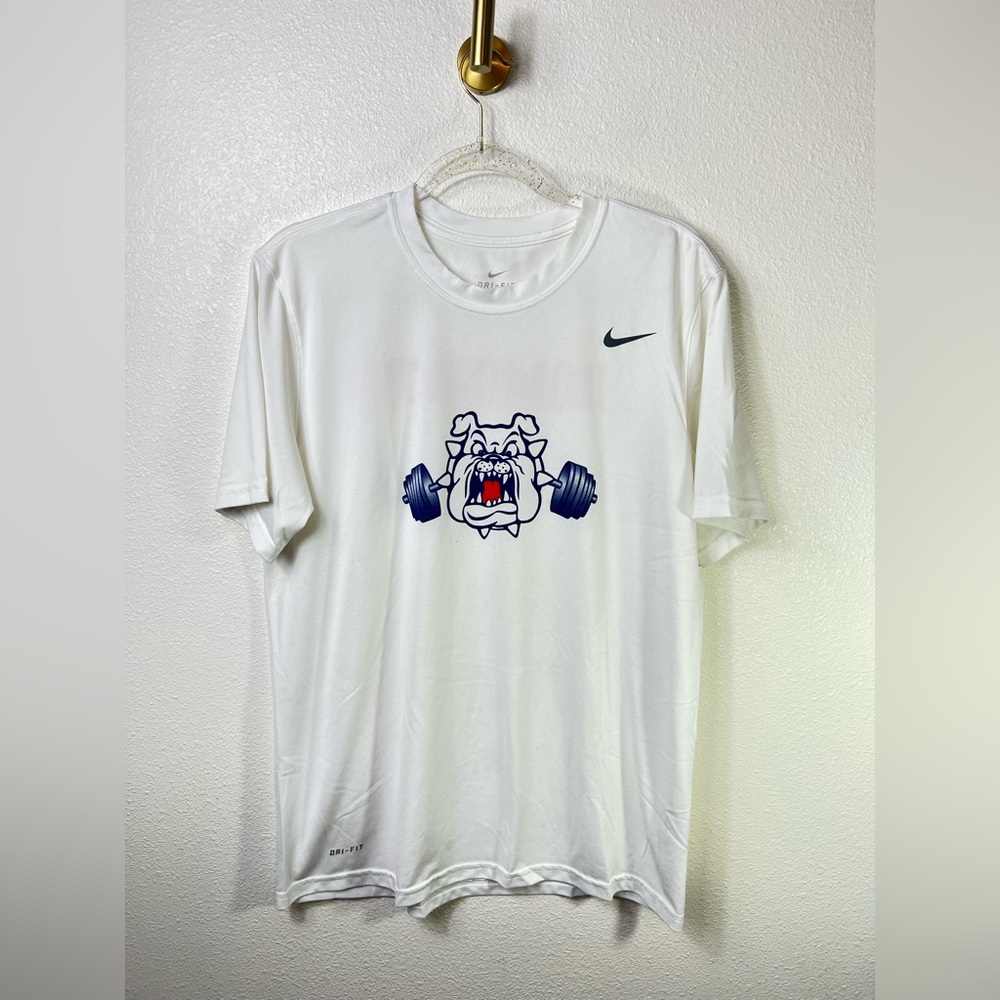 Nike Dri-Fit UNISEX Fresno State University Bulldog Graphic Size L